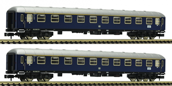 Set of 2 passenger cars for Rheinblitz train<br /><a href='images/pictures/Fleischmann/Fleischmann-811117.jpg' target='_blank'>Full size image</a>